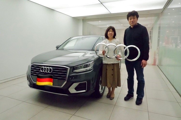 S様ご夫妻ご納車おめでとうございます Audi名古屋西ニュース